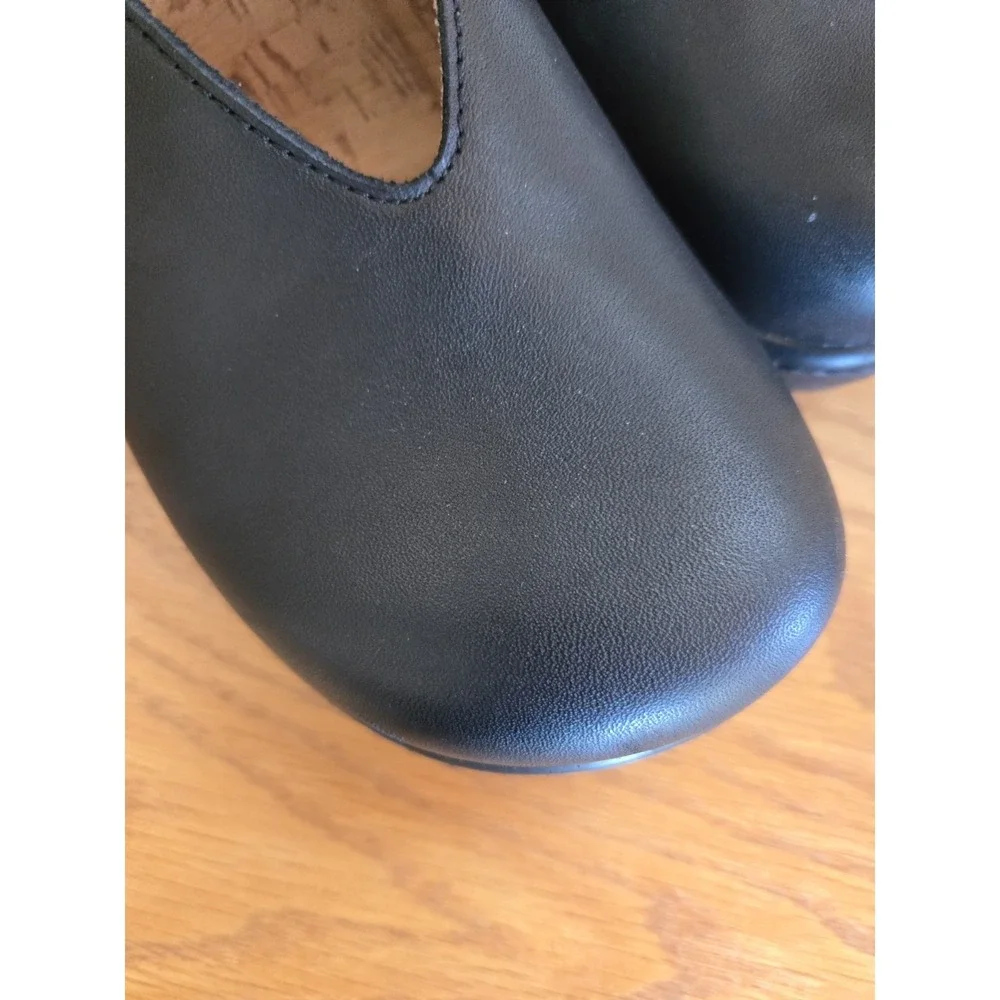 Alegria Ophelia Black Leather Shoe Clog Womens US 8 EU 38 Excellent Allegria - Picture 3 of 12